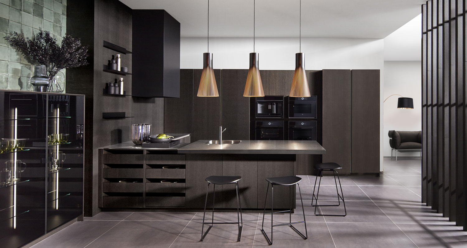 01 PN X_EV_Eiche-trueffelgrau_GE_Schwarz-mattschwarzglas